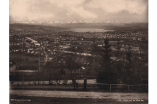 1890, Aussicht von der Waid